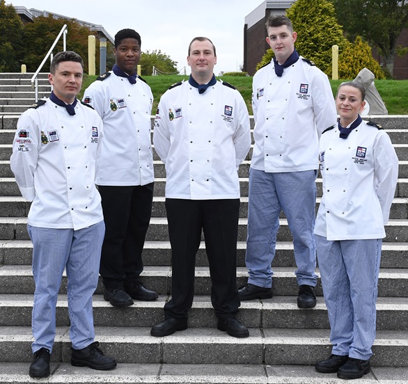 Navy team prepare for Armed Forces Masterchef
