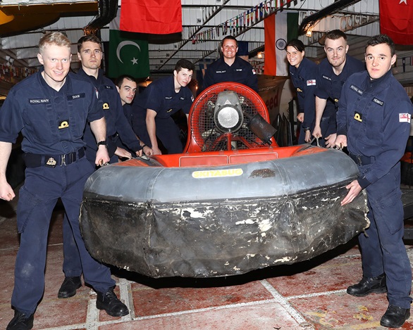 Air Engineers help give Hovercraft Museum a lift