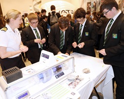 Royal Navy showcase STEM displays at Big Bang @ Solent