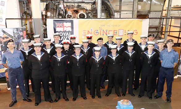 Sea Cadets get fully immersed in Engineering Summer Camp