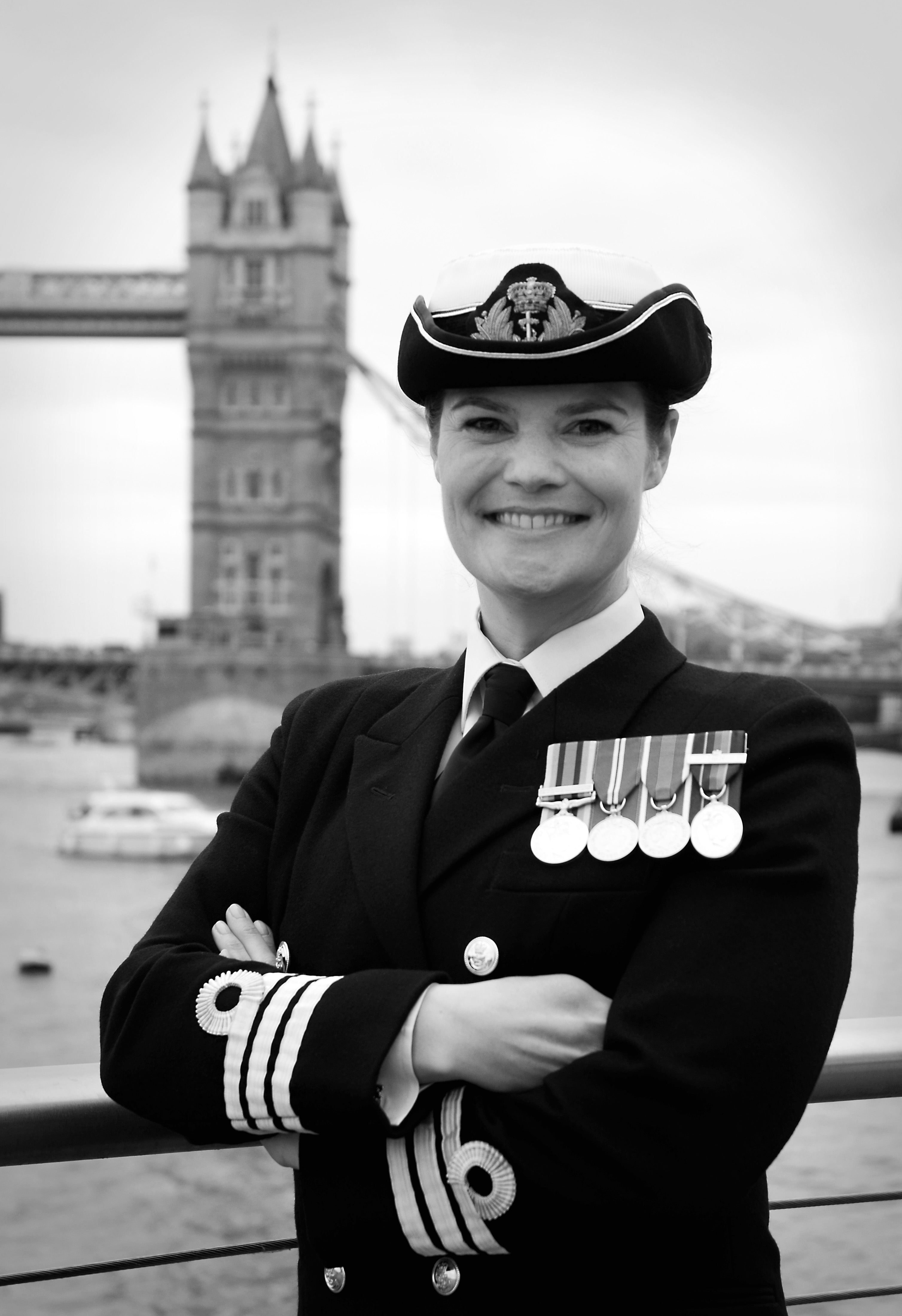 Photograph of Commander Laura Harrison
