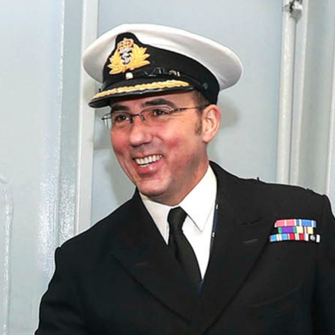 Photograph of Captain Angus Essenhigh OBE