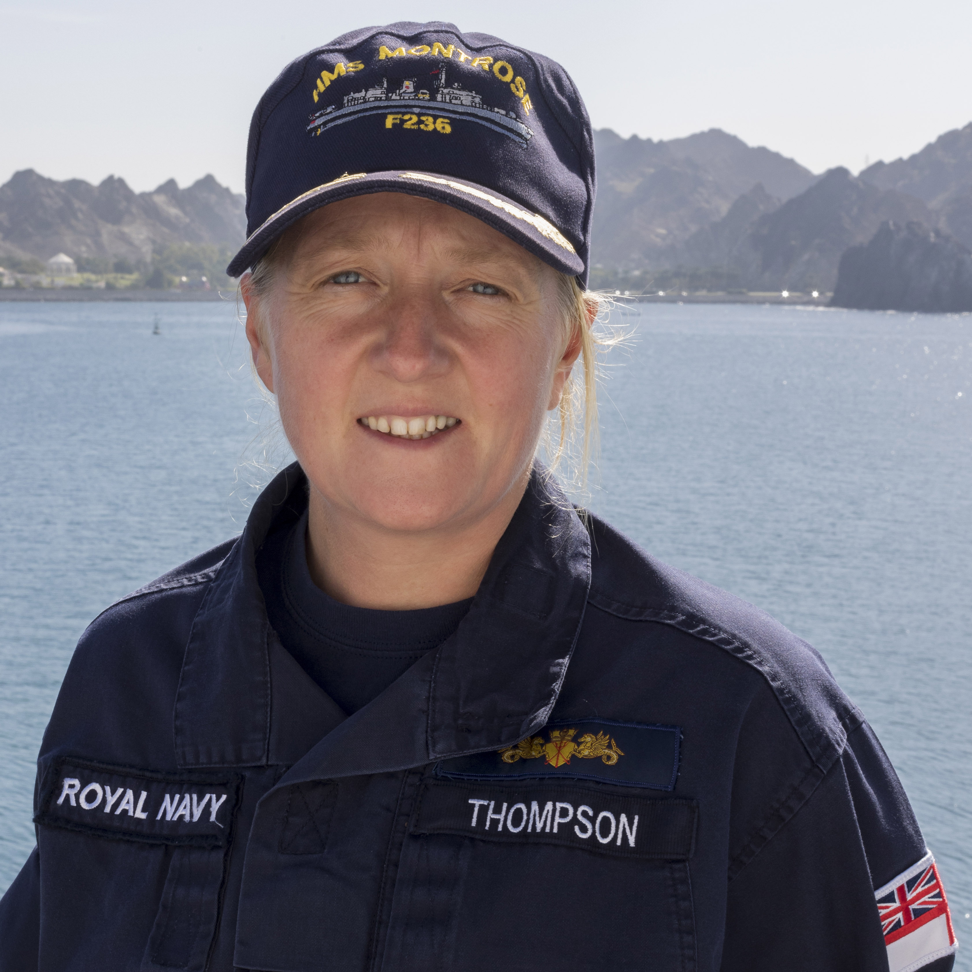 Photograph of Commander Claire Thompson