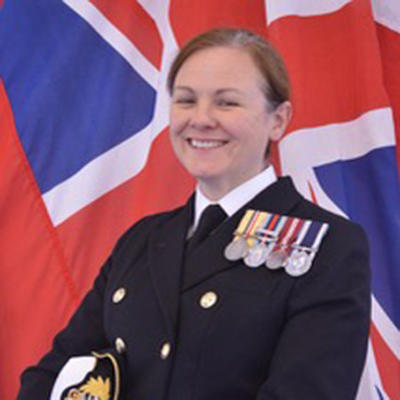 Photograph of Commander Laura Wellington